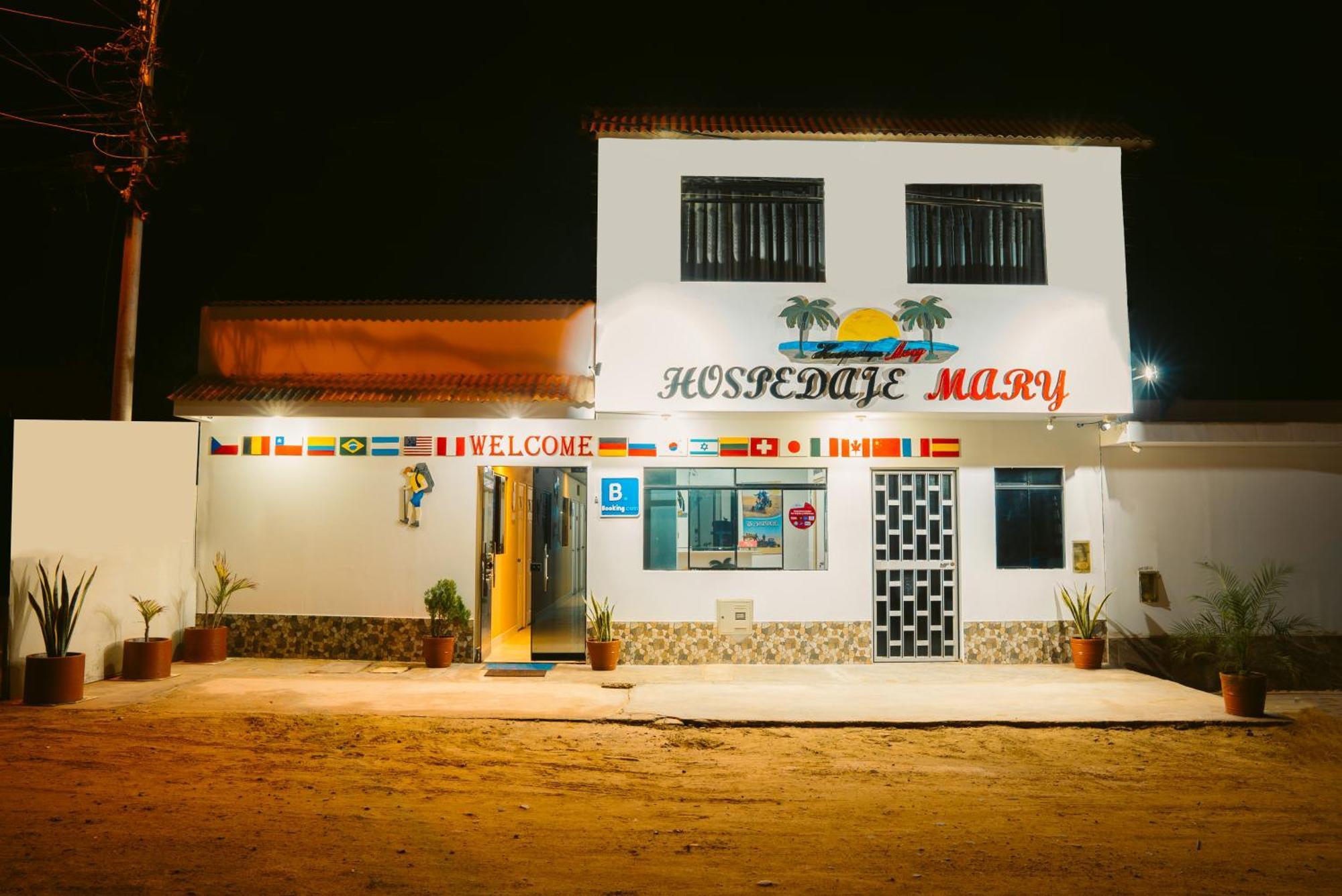 Hospedaje Mary パラカス エクステリア 写真